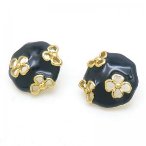 SS Gold-Plating Earring - KE117679-SP