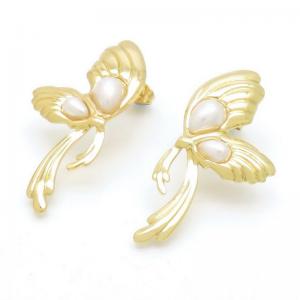 SS Gold-Plating Earring - KE117684-SP