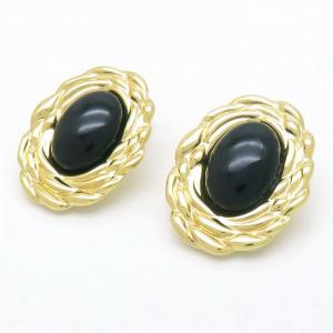 Stainless Steel Stone&Crystal Earring - KE117690-SP