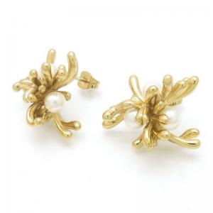 SS Gold-Plating Earring - KE117692-SP