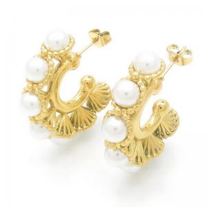 SS Gold-Plating Earring - KE117698-SP