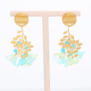 SS Gold-Plating Earring - KE117716-FA