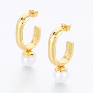 SS Gold-Plating Earring - KE117734-SP