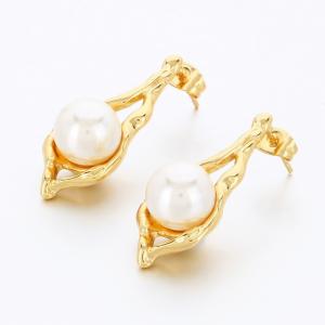 SS Gold-Plating Earring - KE117741-SP