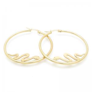 SS Gold-Plating Earring - KE117875-HF