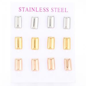 SS Rose Gold-Plating Earring - KE117971-HR