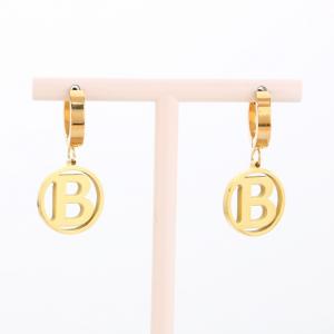 SS Gold-Plating Earring - KE118056-SP