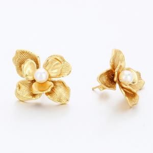 SS Gold-Plating Earring - KE118061-SP