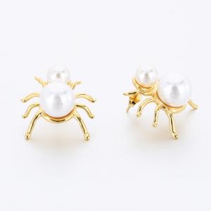 SS Gold-Plating Earring - KE118065-SP