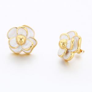 SS Gold-Plating Earring - KE118115-SP