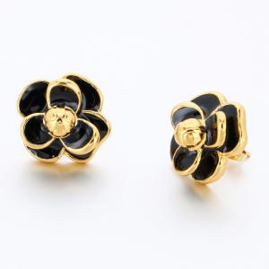 SS Gold-Plating Earring - KE118118-SP