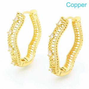 Copper Earring - KE118227-QJ