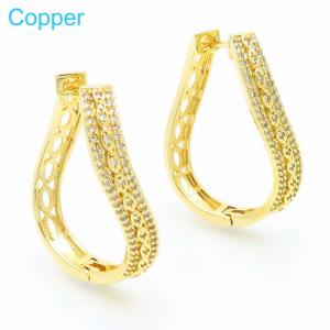 Copper Earring - KE118236-QJ