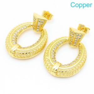 Copper Earring - KE118244-QJ