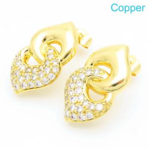 Copper Earring - KE118250-QJ