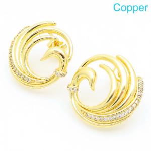 Copper Earring - KE118262-QJ