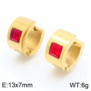 SS Gold-Plating Earring - KE118321-TGD