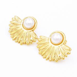 SS Gold-Plating Earring - KE118579-HR