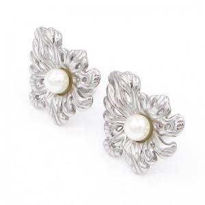 Stainless Steel Earring - KE118582-HR