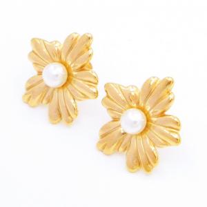 SS Gold-Plating Earring - KE118583-HR