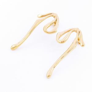 SS Gold-Plating Earring - KE118586-HR