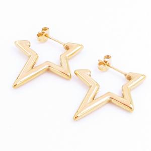 SS Gold-Plating Earring - KE118591-HR