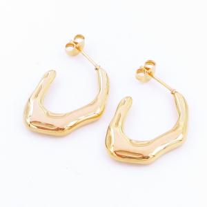 SS Gold-Plating Earring - KE118596-HR