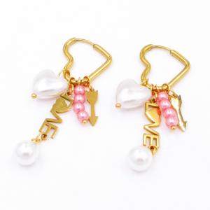 SS Gold-Plating Earring - KE118729-SP