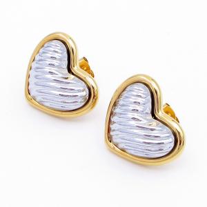 SS Gold-Plating Earring - KE118747-SP