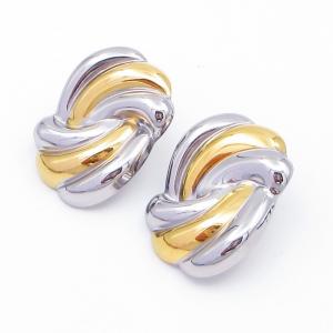 SS Gold-Plating Earring - KE118748-SP