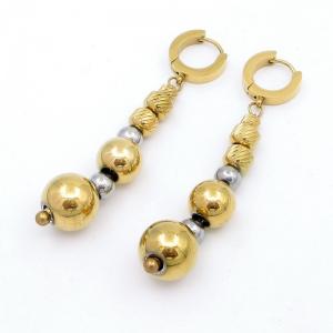 SS Gold-Plating Earring - KE118871-SP