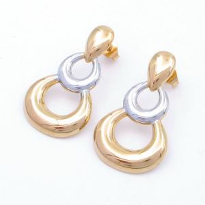 SS Gold-Plating Earring - KE118886-SP