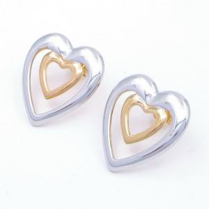 SS Gold-Plating Earring - KE118897-SP