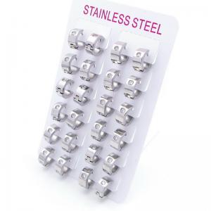 Stainless Steel Stone&Crystal Earring - KE118968-XY