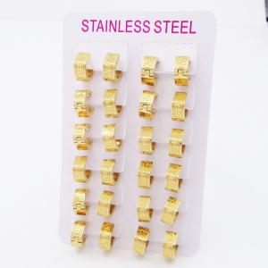 SS Gold-Plating Earring - KE119607-XY