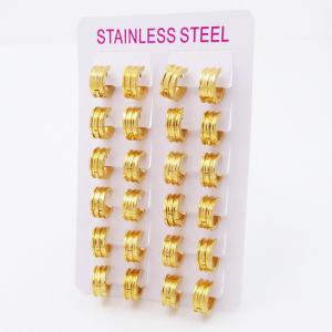 SS Gold-Plating Earring - KE119613-XY