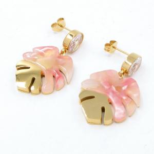 SS Gold-Plating Earring - KE120203-SP