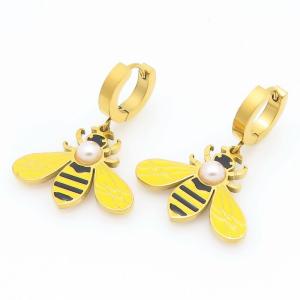 SS Gold-Plating Earring - KE120206-HM