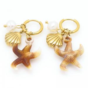 SS Gold-Plating Earring - KE120216-HM