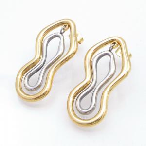 SS Gold-Plating Earring - KE120271-SP