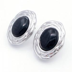 Stainless Steel Earring - KE120276-SP