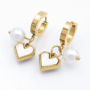 SS Gold-Plating Earring - KE120285-SP