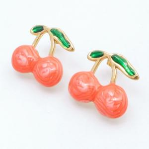 SS Gold-Plating Earring - KE120290-SP