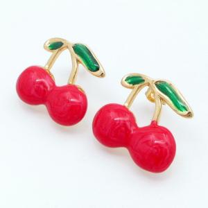 SS Gold-Plating Earring - KE120291-SP