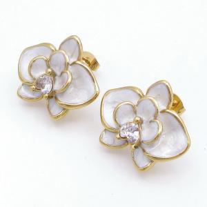 SS Gold-Plating Earring - KE120297-SP