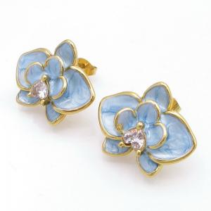 SS Gold-Plating Earring - KE120298-SP