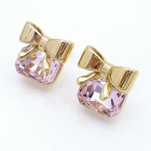 SS Gold-Plating Earring - KE120302-SP