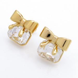 SS Gold-Plating Earring - KE120304-SP