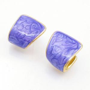 SS Gold-Plating Earring - KE120309-SP