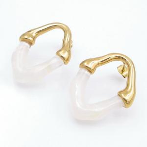 SS Gold-Plating Earring - KE120312-SP